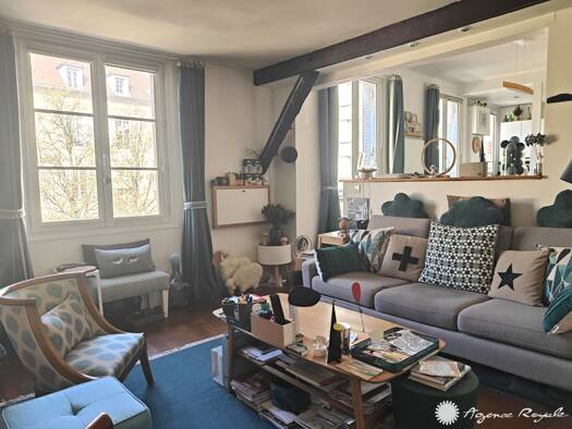 Duplex à vendre 530 000 € 4 pièces 2 chambres 79 m² 1er étage Gérard de Nerval Saint-Germain-en-Laye 78100