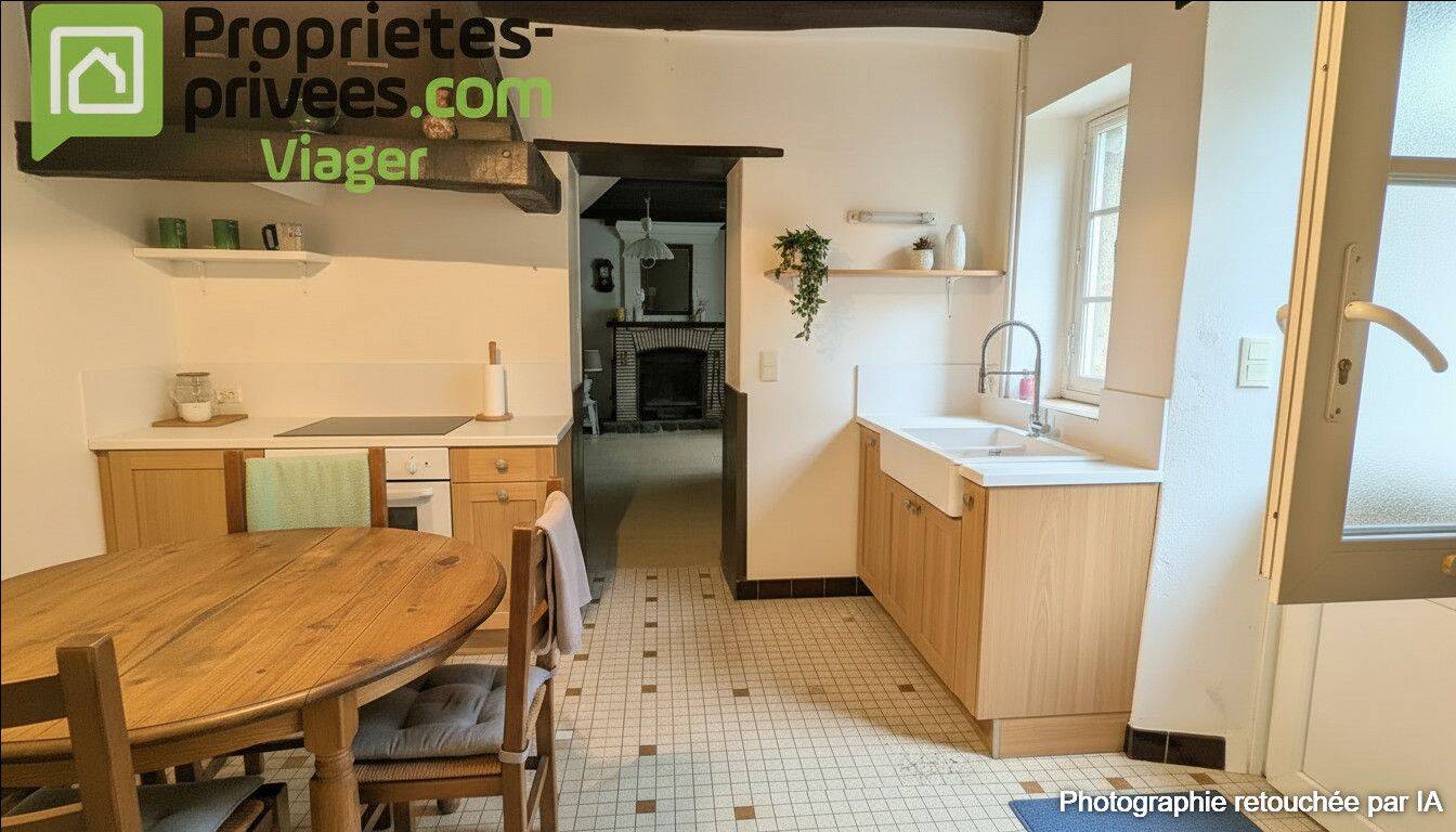Maison 4 pièces 72 m² · à Antogny-le-Tillac · 72 m² · 16 500 €