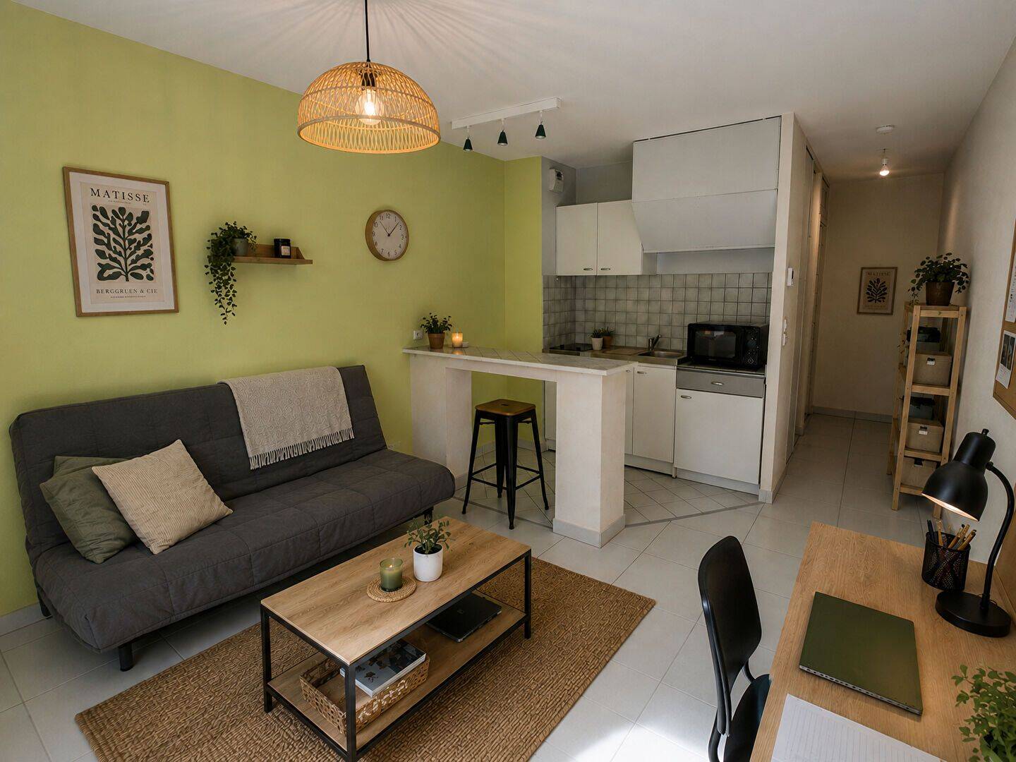 Appartement 1 pièce 23 m² · à Clermont-Ferrand · 22,5 m² · 425 €