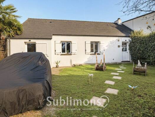 Maison de plain-pied à vendre 250 000 € 5 pièces 4 chambres 95 m² 281 m² de terrain Hôtel de Ville Saint-Nazaire 44600