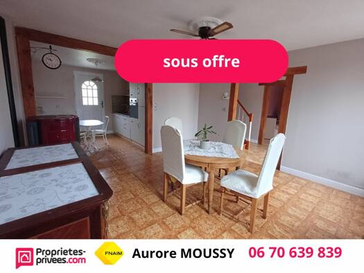 Maison à vendre 190 000 € 4 pièces 2 chambres 110 m² 1 013 m² de terrain Vouzy 51130