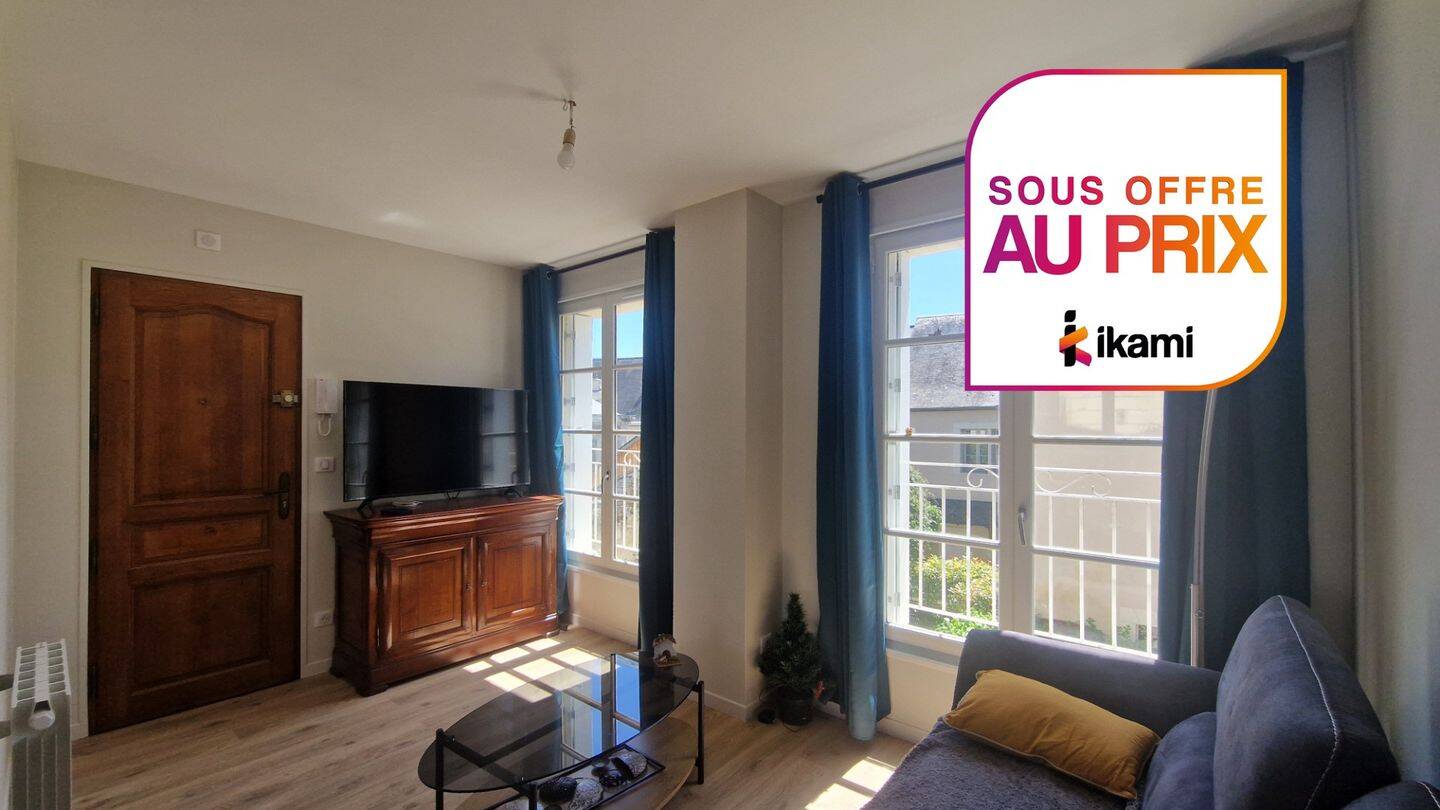 Appartement 3 pièces 49 m² · à Bourgueil · 49,1 m² · 81 000 €