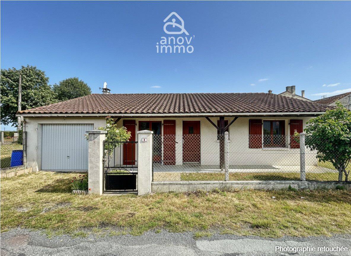 Maison 6 pièces 77 m² · à Sigogne · 77,4 m² · 130 000 €