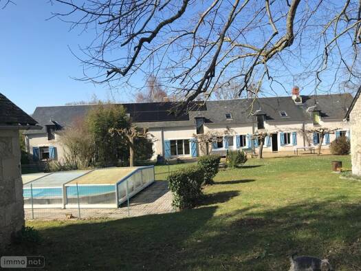 Maison à vendre 360 500 € 8 pièces 5 chambres 310 m² 3 543 m² de terrain Sainte-Solange 18220