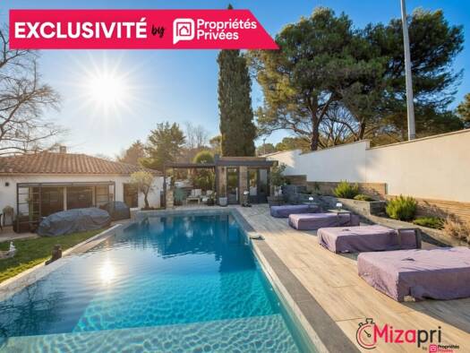 Villa à vendre 445 000 € 4 pièces 3 chambres 103 m² 1 006 m² de terrain Courbessac Nîmes 30000