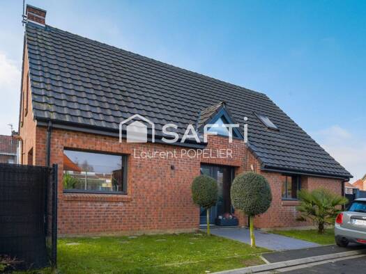 Maison à vendre 432 600 € 6 pièces 4 chambres 120 m² 421 m² de terrain Emmerin 59320