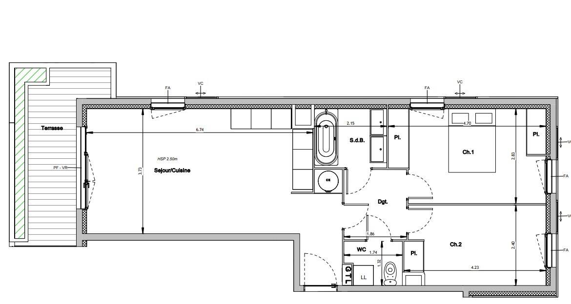 Appartement à vendre - Première occupation