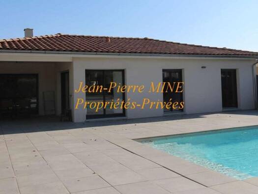 Maison de plain-pied à vendre 439 000 € 6 pièces 4 chambres 132 m² 1 000 m² de terrain Méjannes-le-Clap 30430