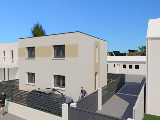 Terrain avec maison neuve à vendre 522 205 € 5 pièces 3 chambres 97 m² 142 m² de terrain Forêt Saint-Germain-en-Laye 78600