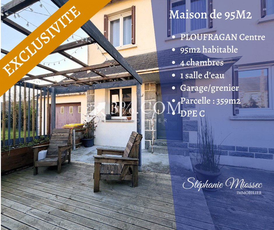 Maison 5 pièces 95 m² · à Ploufragan · 95 m² · 199 800 €