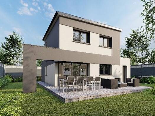 Terrain avec maison neuve à vendre 279 658 € 2 pièces 3 chambres 107 m² 450 m² de terrain Landivisiau 29400