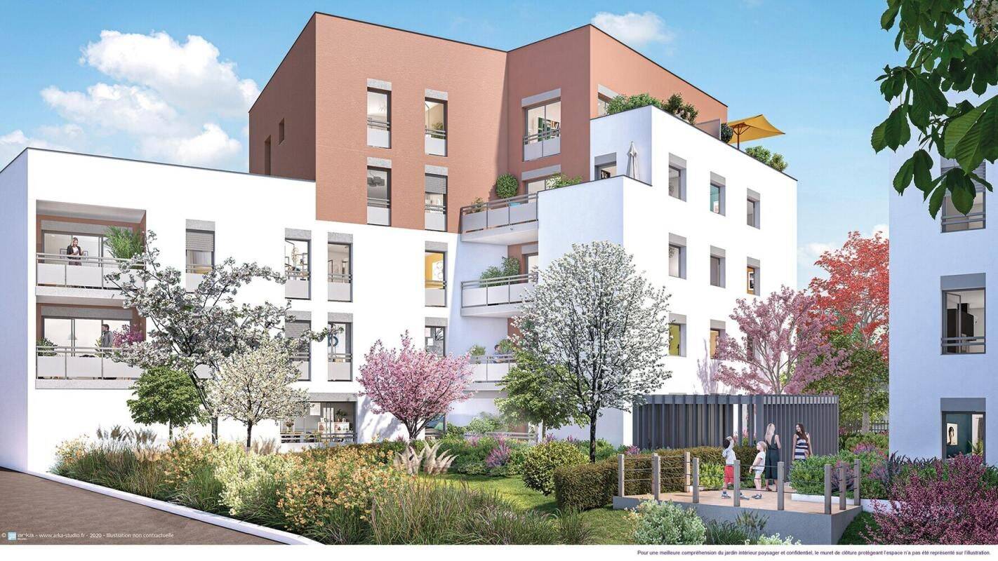 2 pièces 45 m² · à Villeurbanne · 45 m² · 742 €/mois