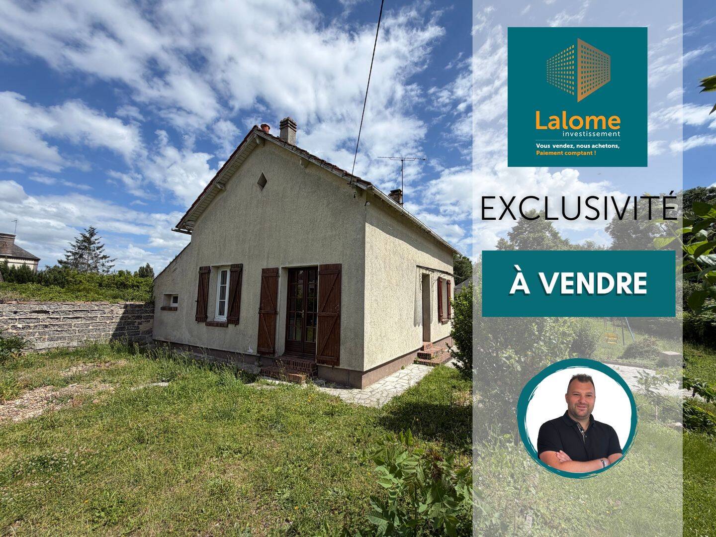 Maison 3 pièces 57 m² · à Ézy-sur-Eure · 57 m² · 142 900 €