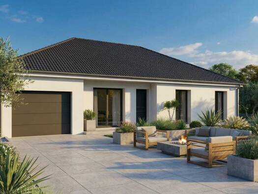 Terrain avec maison neuve à vendre 244 547 € 4 pièces 3 chambres 85 m² 679 m² de terrain Tarcenay 25620