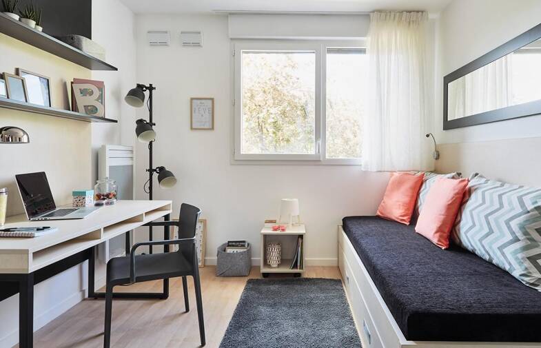 Appartement à louer 522 € 1 pièce 17 m² Villejean-Beauregard Rennes 35000