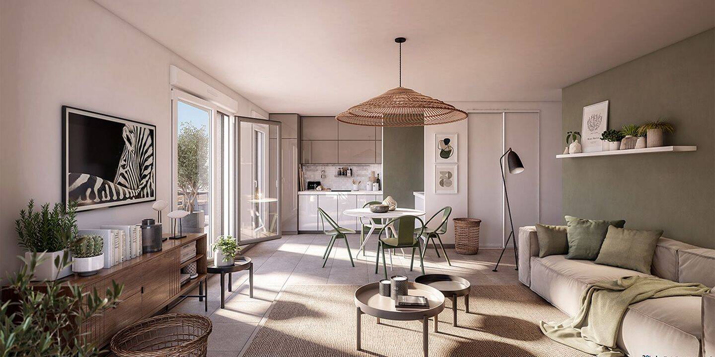 Appartement 3 pièces 62 m² · à Colombelles · 61,7 m² · 166 900 €