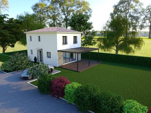 Terrain avec maison neuve à vendre 539 000 € 5 pièces 4 chambres 108 m² 614 m² de terrain Les Terriers Carros 06510