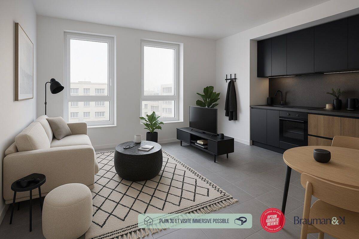 Appartement 2 pièces 40 m² · à Rennes · 40 m² · 150 000 €