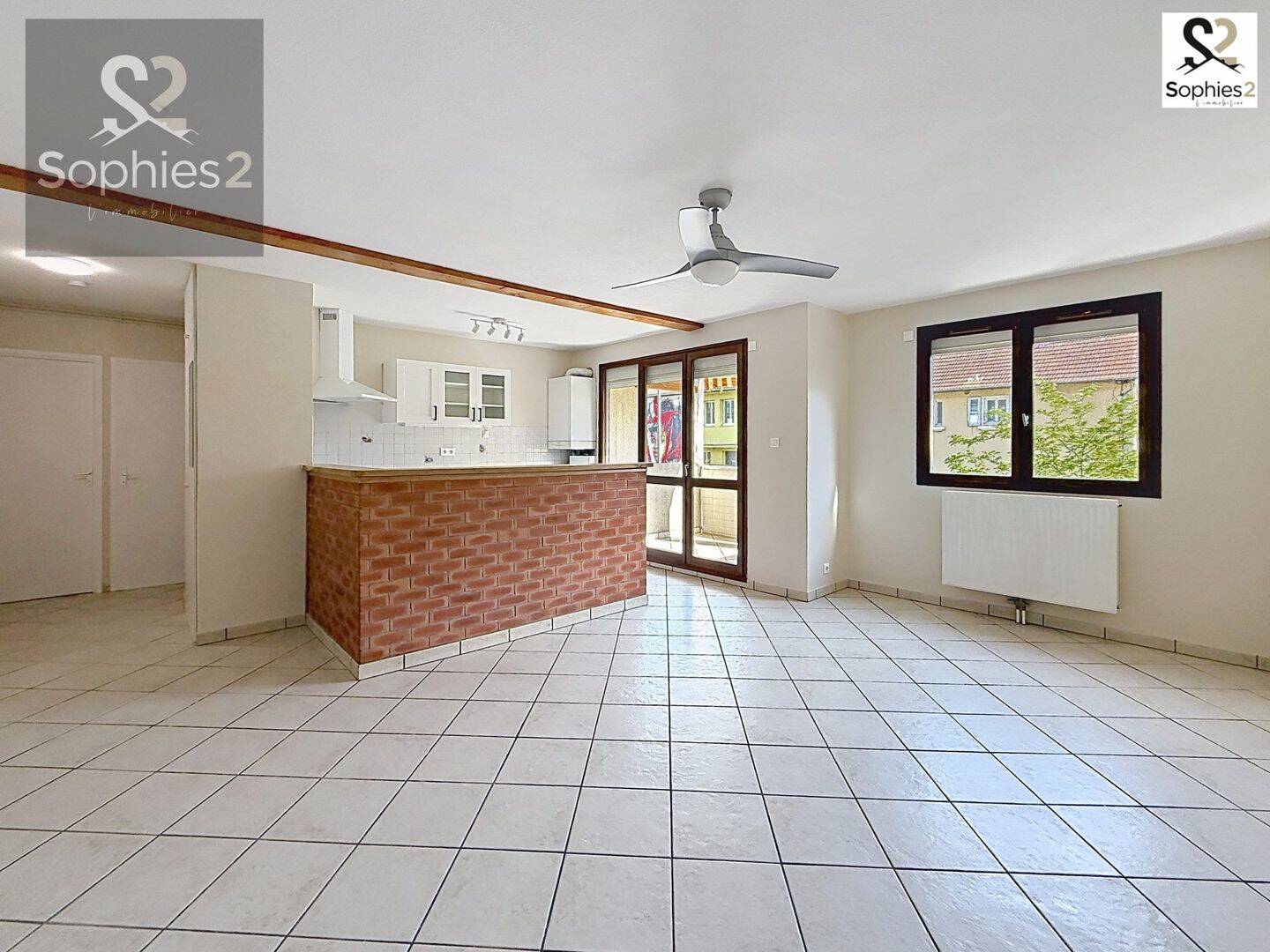 Appartement 2 pièces 48 m² · à Le Pont-de-Claix · 47,5 m² · 680 €/mois