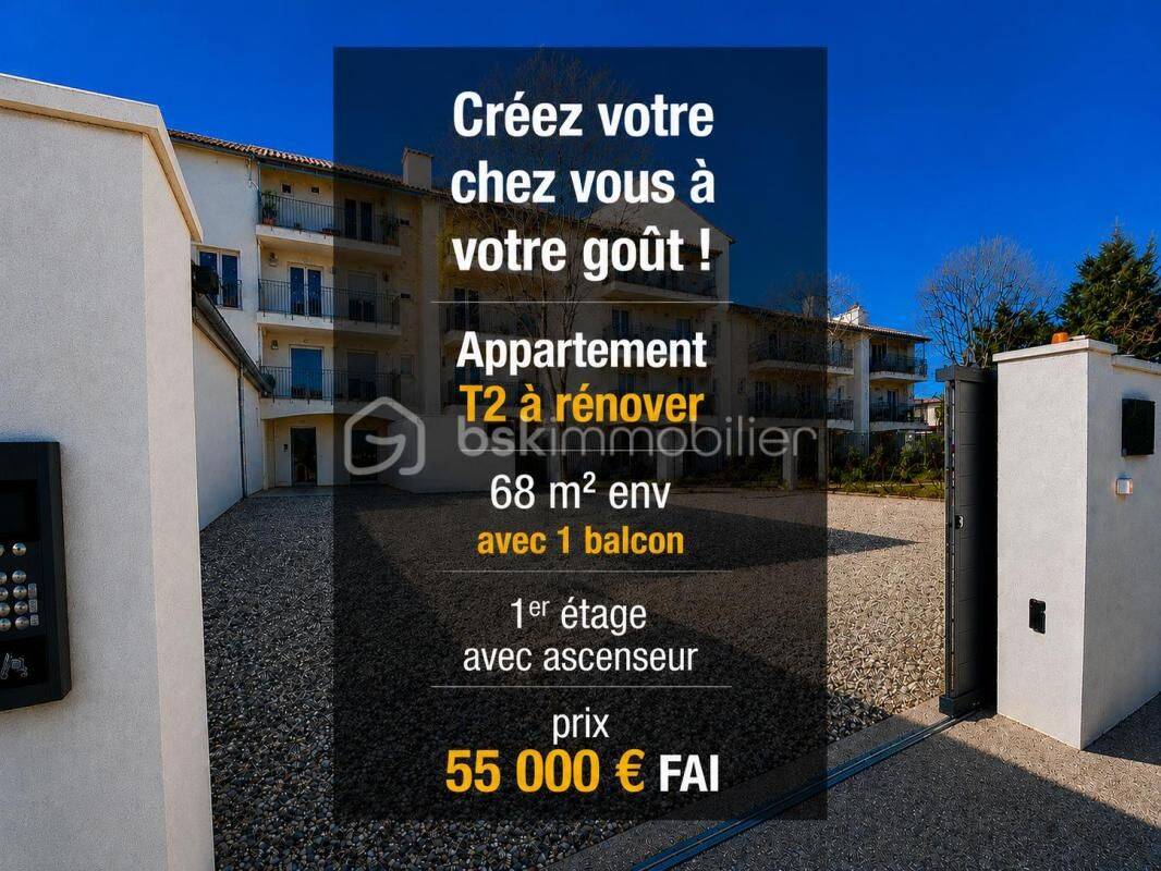 Appartement 2 pièces 68 m² · à Saint-Christol · 68,4 m² · 55 000 €