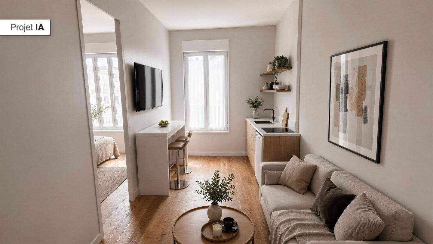 Appartement 2 pièces 24 m² · à Caen · 24 m² · 103 550 €