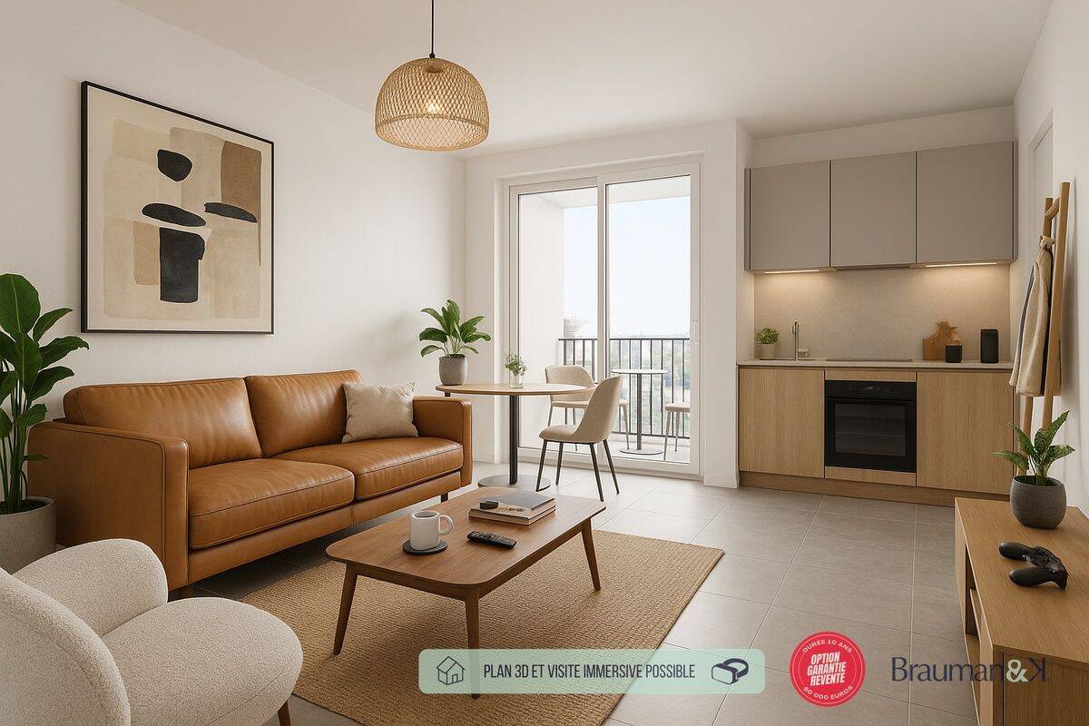 Appartement 1 pièce 32 m² · à Évry-Courcouronnes · 32 m² · 157 900 €