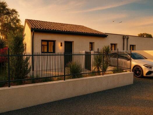 Terrain avec maison neuve à vendre 169 000 € 2 pièces 2 chambres 50 m² 166 m² de terrain Peripherie Marseillan 34340