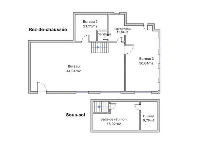 Espace bureau à vendre 592 500 € 140 m²<br/>surface de bureau Jean Jaures Montrouge 92120