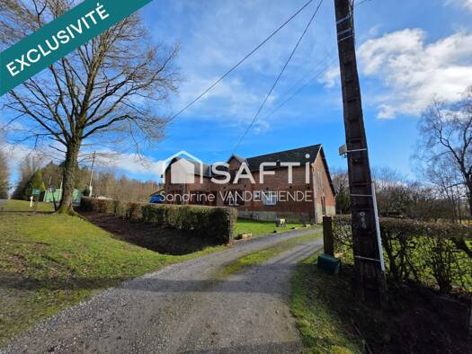 Maison à vendre 201 000 € 5 pièces 4 chambres 110 m² 3 003 m² de terrain Buironfosse 02620