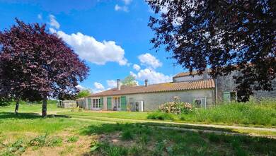 Maison en viager Bouquet 113 800 € 8 pièces 4 chambres 250 m² 17 089 m² de terrain Sainte-Gemme 17250