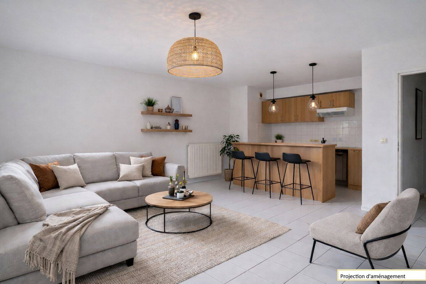 Appartement 3 pièces 63 m² · à Saint-Pierre-des-Corps · 63 m² · 149 900 €