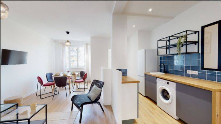 4 pièces 65 m² · à Marseille 3ème Arrondissement · 65 m² · 465 €