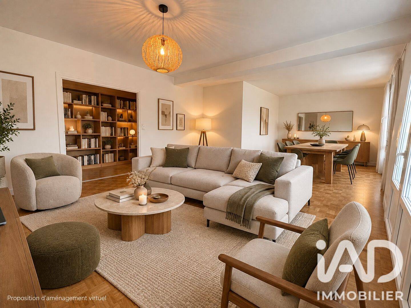 Appartement 5 pièces 109 m² · à Tours · 109,1 m² · 287 000 €