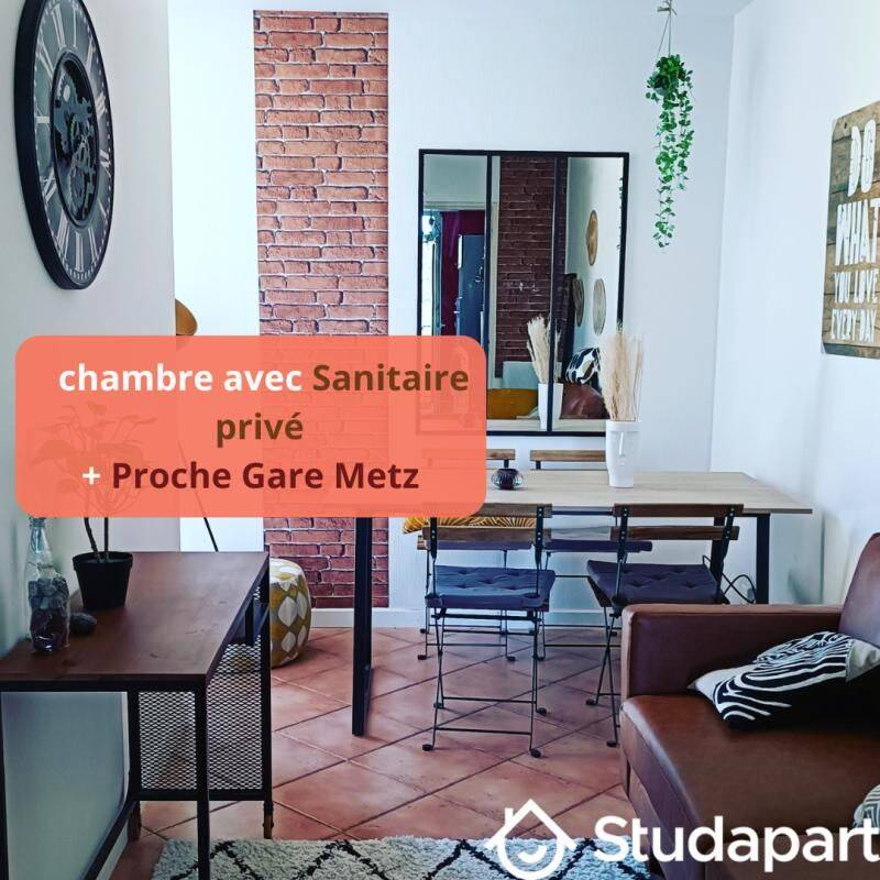 1 pièce 12 m² · à Metz · 12 m² · 537 €