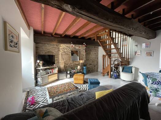 Duplex à louer 490 € 2 pièces 1 chambre 48 m² Étage 2/2 Quintin 22800