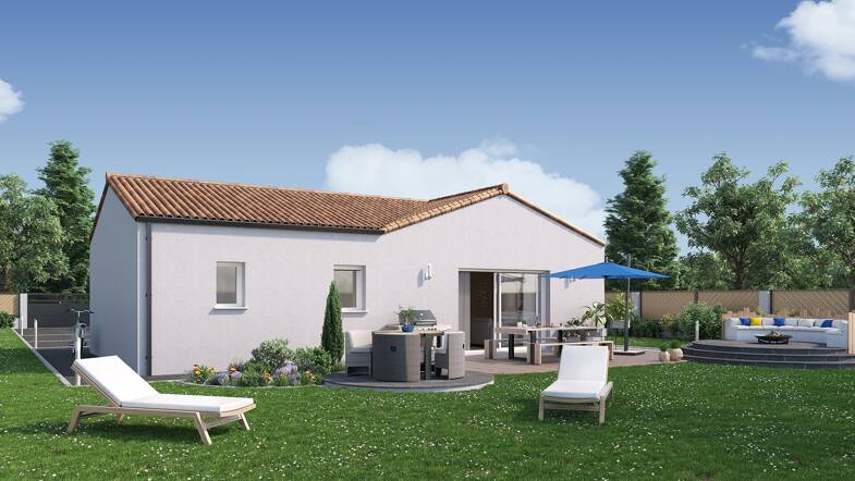 Maison à construire avec terrain à vendre 184 870 € Saint-Urbain 85230