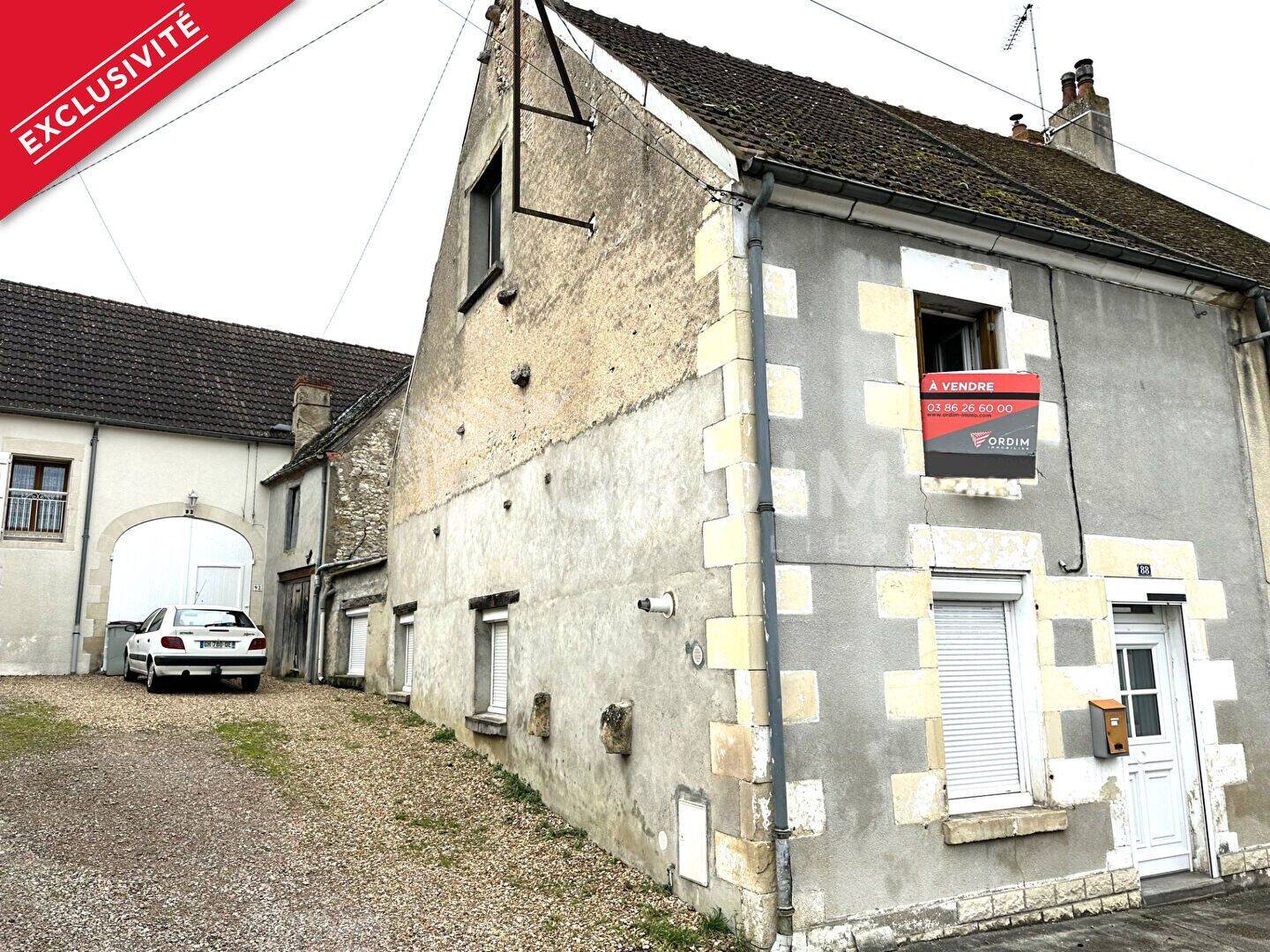 Maison 4 pièces 94 m² · à Cosne-Cours-sur-Loire · 94 m² · 30 000 €