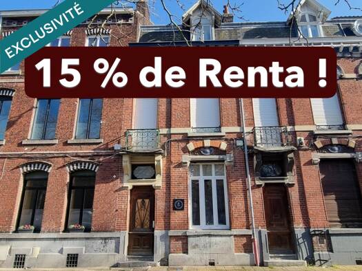 Immeuble à vendre 224 000 € 114 m² Epeule-Trichon Roubaix 59100