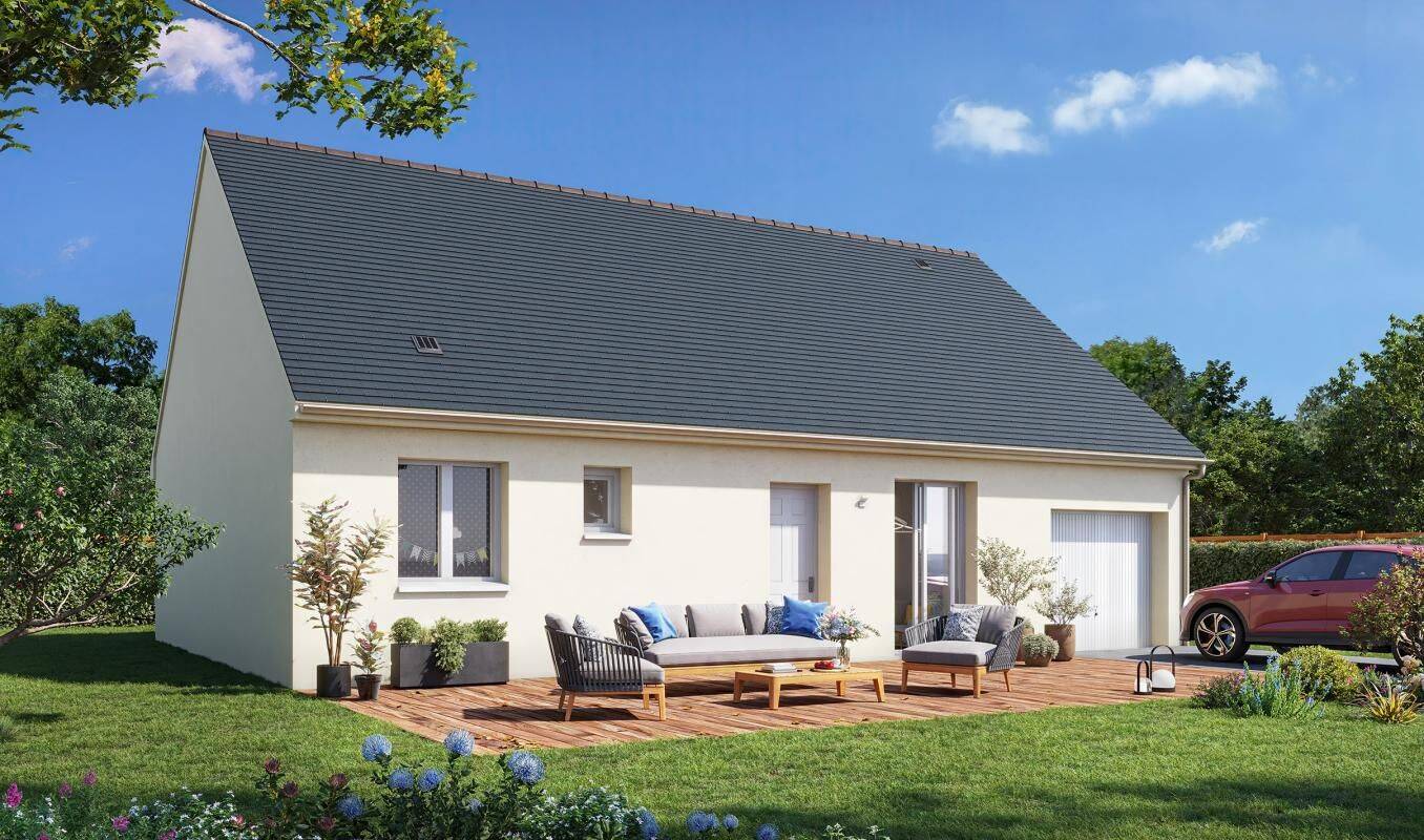 Maison 5 pièces 83 m² · à Gidy · 83 m² · 219 766 €