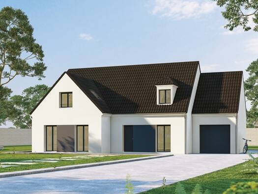 Terrain avec maison neuve à vendre 365 900 € 6 pièces 5 chambres 164 m² 168 m² de terrain Centre Ville Tremblay-en-France 93290