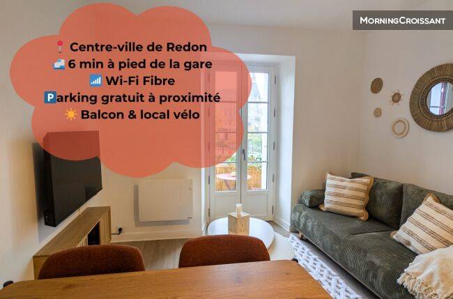 Appartement 2 pièces 31 m² · à Redon · 31 m² · 990 €