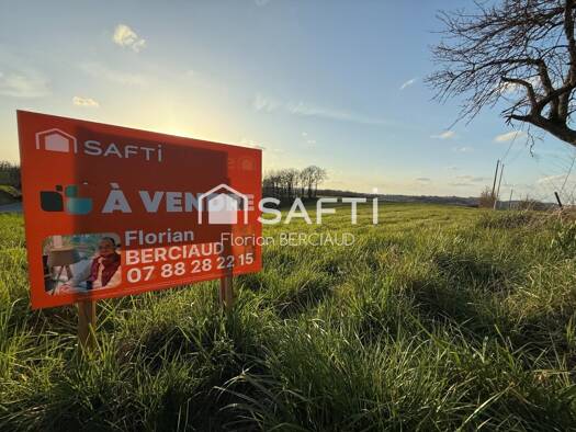 Terrain constructible viabilisé à vendre 50 000 € 1 487 m² de terrain Dénat 81120