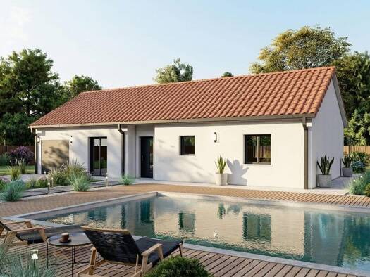 Terrain avec maison neuve à vendre 166 500 € 5 pièces 4 chambres 90 m² 825 m² de terrain Éclaron-Braucourt-Sainte-Livière 52290