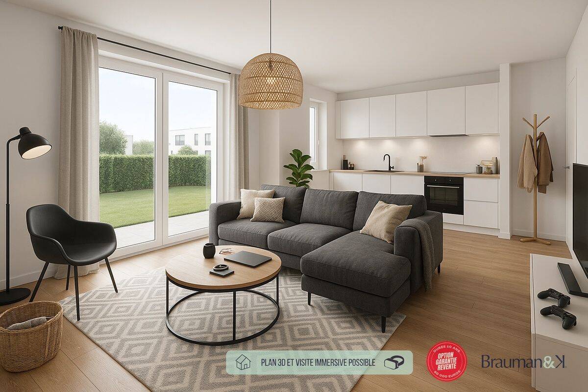 Appartement 3 pièces 68 m² · à Angers · 68 m² · 233 326 €