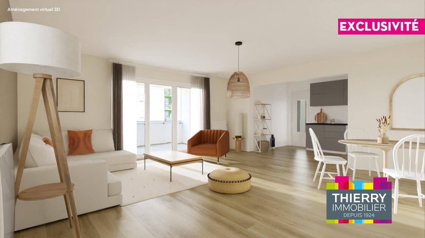 Appartement 3 pièces 64 m² · à Saint-Herblain · 64,4 m² · 194 900 €