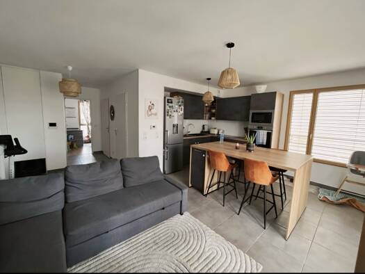 Appartement à vendre 269 000 € 3 pièces 2 chambres 59 m² 2ème étage Ferrandière Maisons-Neuves Villeurbanne 69100