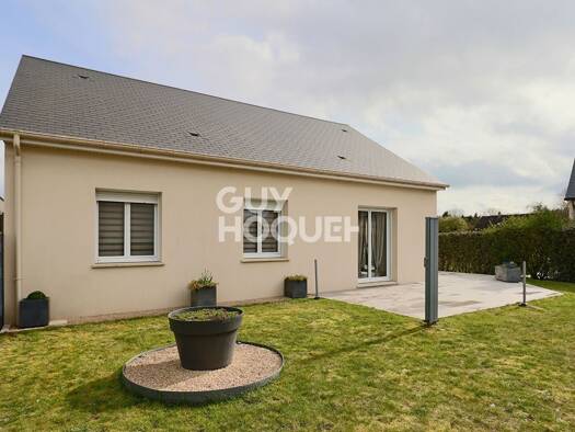 Maison de plain-pied à vendre 374 900 € 5 pièces 4 chambres 110 m² 481 m² de terrain Saint-Contest 14280