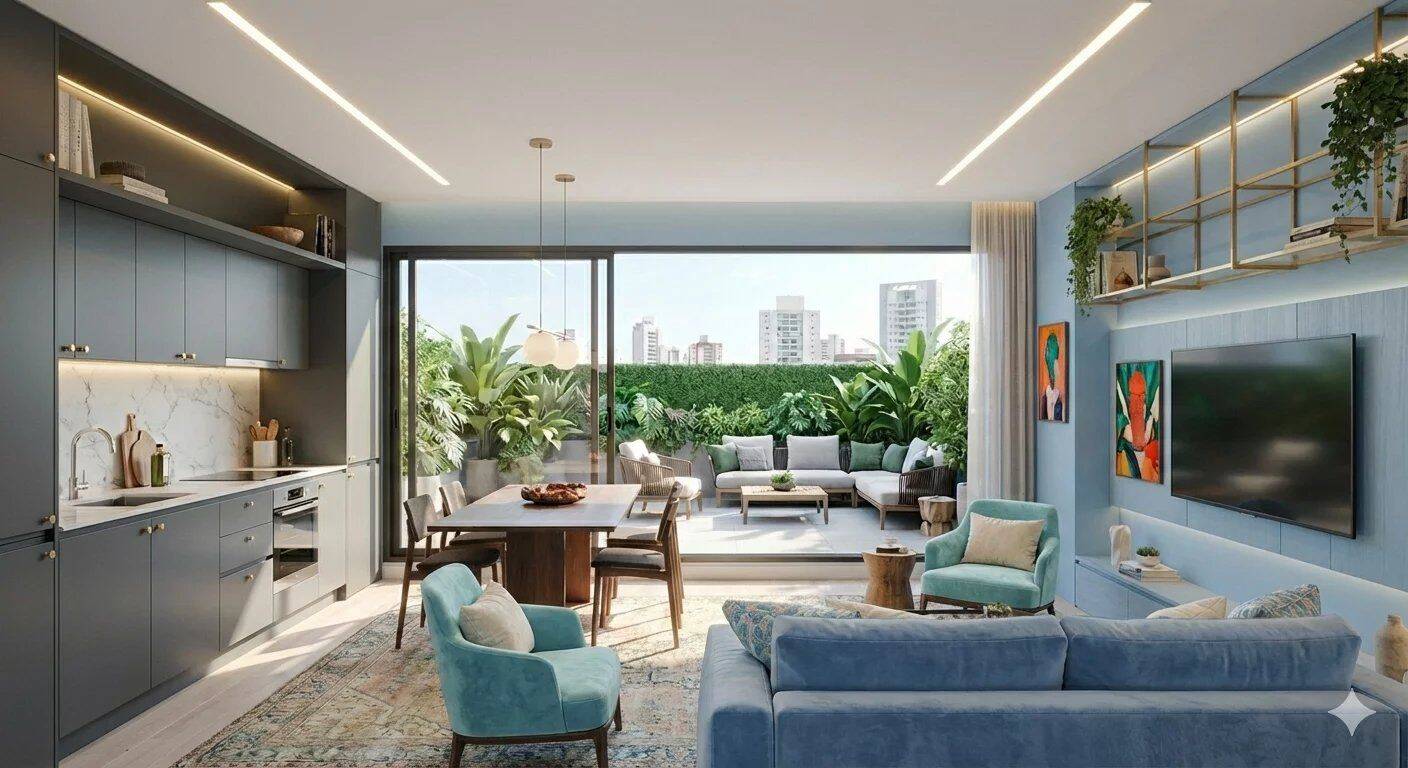 Appartement 2 pièces 47 m² · à Marcq-en-Barœul · 47 m² · 262 000 €