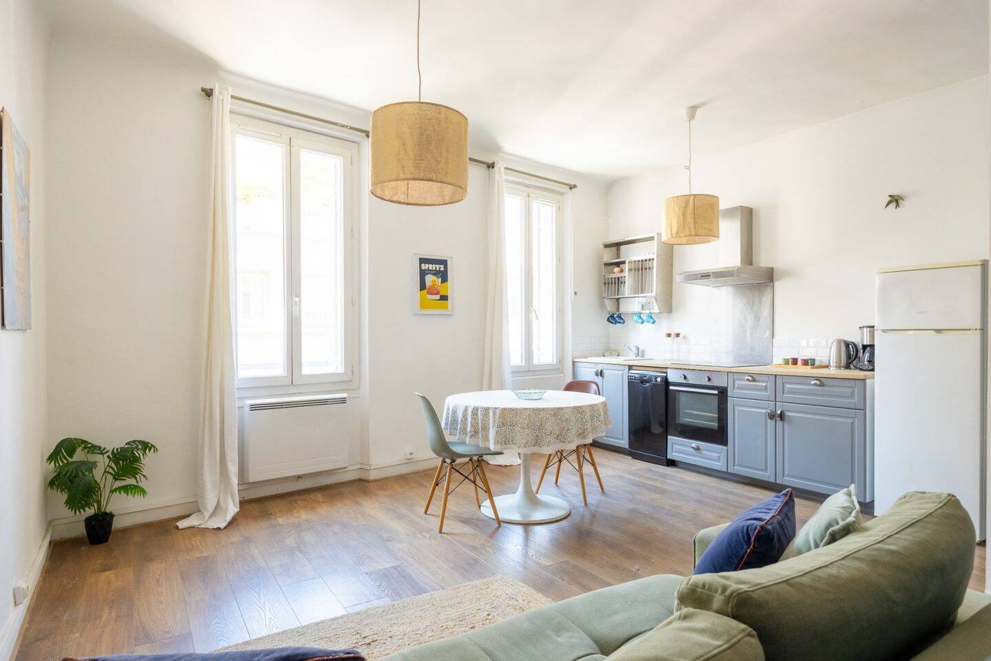 3 pièces 56 m² · à Marseille 7ème Arrondissement · 55,8 m² · 1 520 €/mois