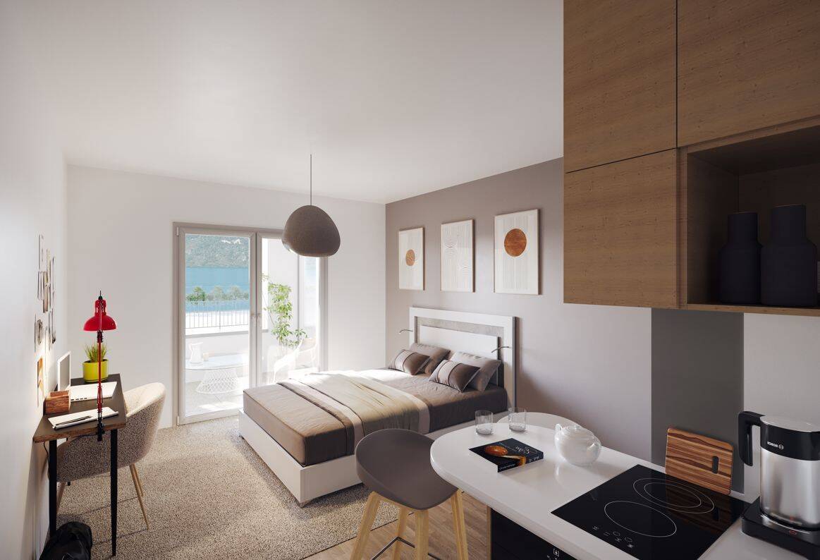 Appartement 1 pièce 20 m² · à Aix-les-Bains · 19,8 m² · 75 140 €